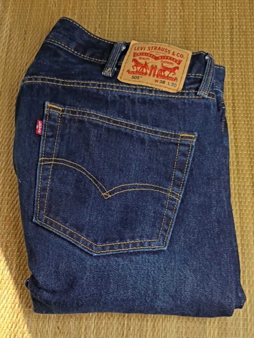 Levi's 505 Men's Jeans in Dark Blue 38x30